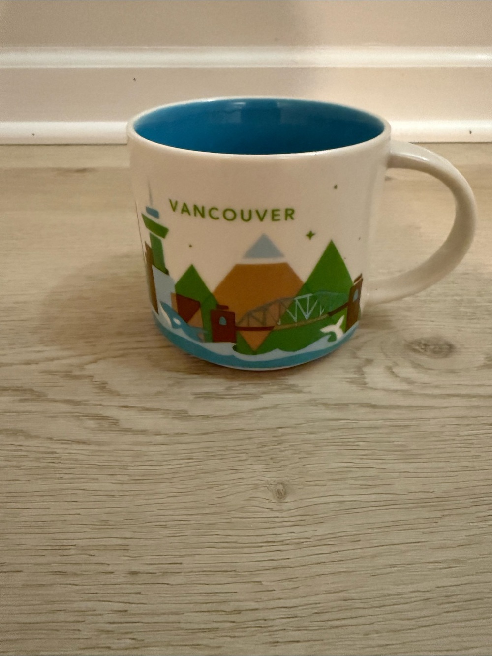 YOU ARE HERE Starbucks Vancouver mug